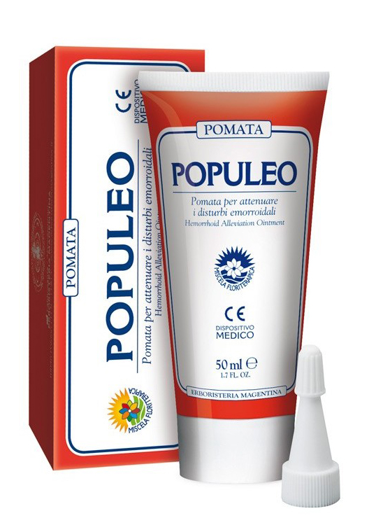 POPULEO POMATA EMORROIDI 50 ML - Farmacianuova.eu