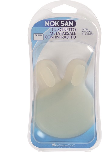 NOK SAN GEL CUSCINETTO METATARSALE CON INFRADITO S/M - Farmacianuova.eu