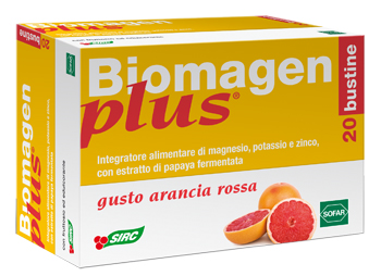 BIOMAGEN PLUS ARANCIA ROSSA 20 BUSTE ASTUCCIO 100 G - Farmacianuova.eu