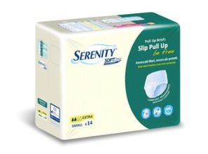 PANNOLONE A MUTANDINA SERENITY PULL UP BE FREE SD EXTRA SMALL 14 PEZZI - Farmacianuova.eu