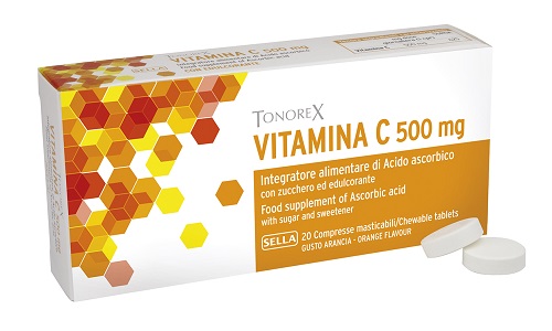 TONOREX VITAMINA C 500 MG 20 COMPRESSE - Farmacianuova.eu