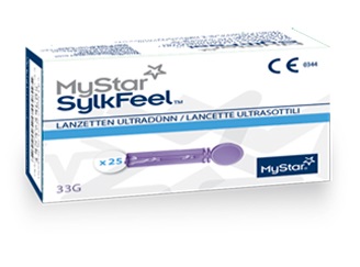 LANCETTE PUNGIDITO MYSTAR SYLKFEEL LANCETS 33 GAUGE 50 PEZZI - Farmacianuova.eu