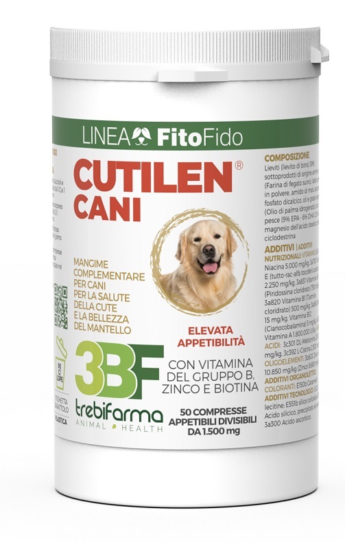 CUTILEN CANI 50 COMPRESSE BARATTOLO 75 G - Farmacianuova.eu