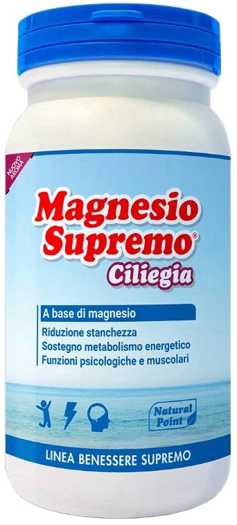 MAGNESIO SUPREMO CILIEGIA POLVERE 150 G - Farmacianuova.eu