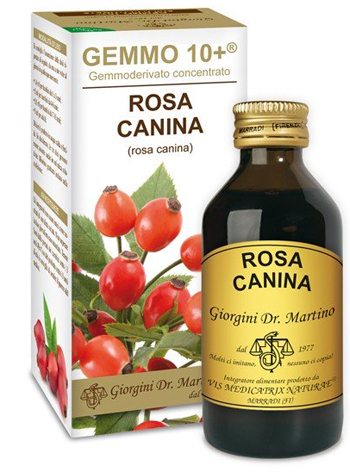 GEMMO 10+ ROSA CANINA LIQUIDO ANALCOLICO 100 ML - Farmacianuova.eu