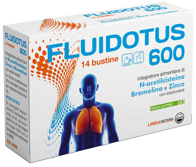 FLUIDOTUS 600 14 BUSTINE - Farmacianuova.eu