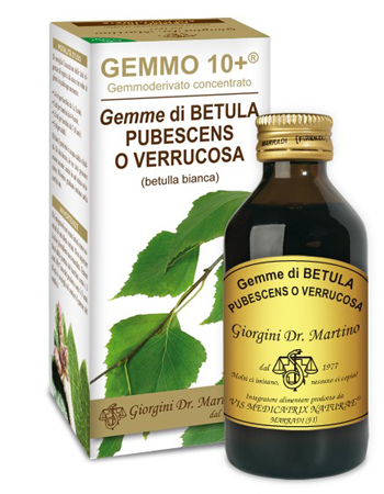 GEMMO 10+ BETULLA BIANCA 100 ML LIQUIDO ANALCOLICO - Farmacianuova.eu