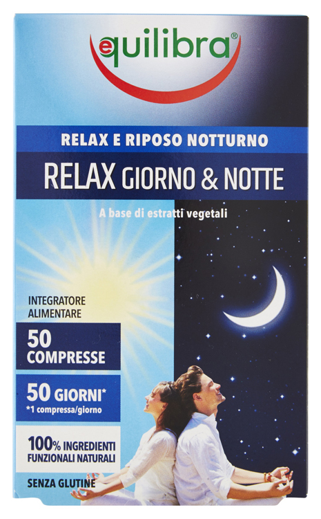 RELAX GIORNO & NOTTE 50 COMPRESSE - Farmacianuova.eu