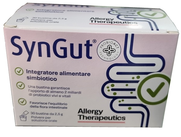 SYNGUT 30 BUSTINE DI LIOFILIZZATO DA 2,5 G IN ASTUCCIO 75 G - Farmacianuova.eu