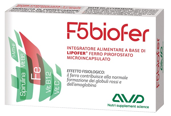 F5 BIOFER 30 CAPSULE BLISTER 14,8 G - Farmacianuova.eu