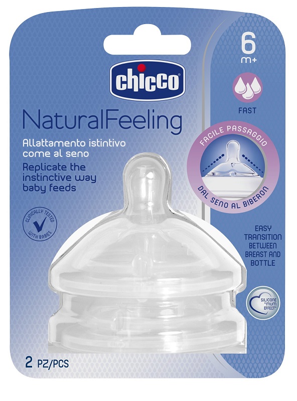 CHICCO TETTARELLA STEPUP NEW 6M+ FLUSSO VELOCE - Farmacianuova.eu