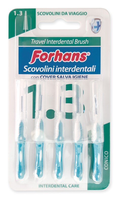 FORHANS TRAVEL INTERDENTAL BRUSH 1,3 - Farmacianuova.eu