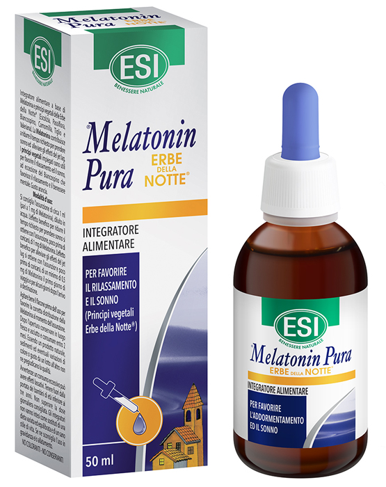 ESI MELATONIN PURA GOCCE ERBE NOTTE 50 ML - Farmacianuova.eu
