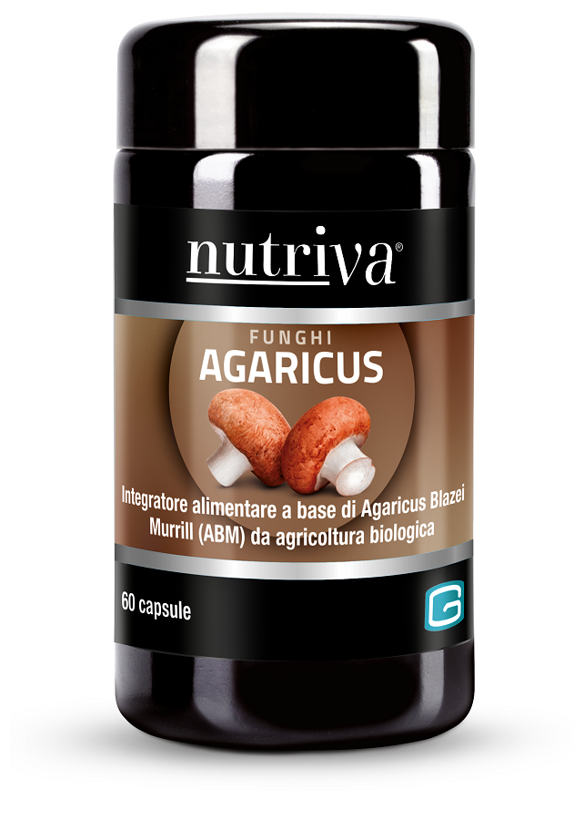 NUTRIVA AGARICUS BIO 60 CAPSULE VEGETALI - Farmacianuova.eu
