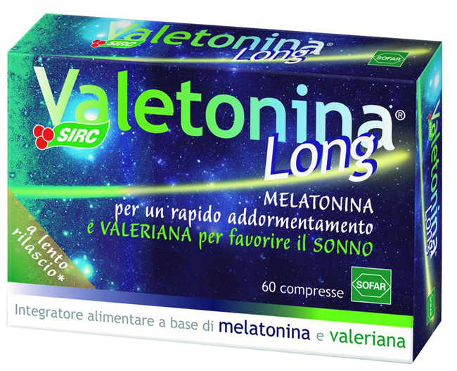 VALETONINA LONG 60 COMPRESSE ASTUCCIO 18 G - Farmacianuova.eu