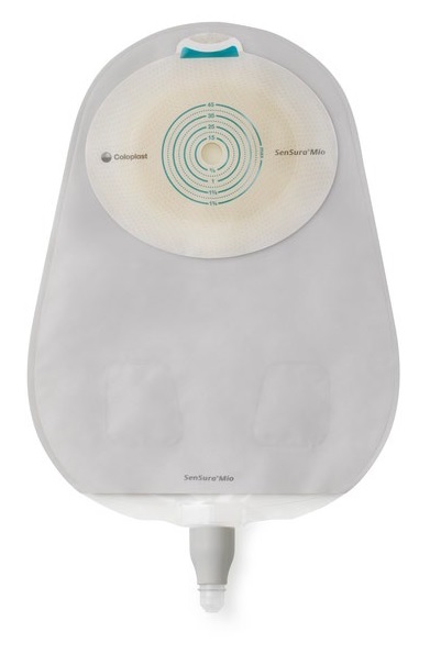 SACCA UROSTOMIA SENSURA MIO SISTEMA A UN PEZZO CON APERTURA ISPEZIONABILE MIDI OPACA 10-45 MM 30 PEZZI - Farmacianuova.eu