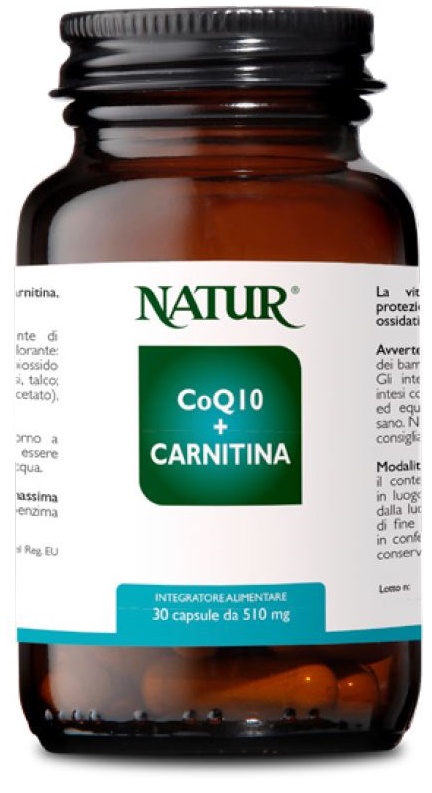 COQ10+CARNITINA 30 CAPSULE - Farmacianuova.eu