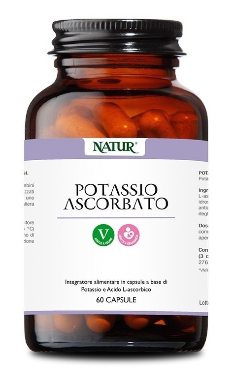 POTASSIO ASCORBATO 60 CAPSULE - Farmacianuova.eu