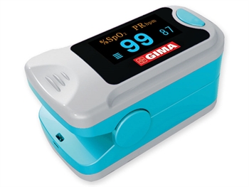 PULSOSSIMETRO DA DITO PULSOXIMETRO OXY-3 CON DISPLAY PER MISURAZIONE DIOSSIGENO NEL SANGUE E BATTITO CARDIACO CON CORDINO E BATTERIE - Farmacianuova.eu