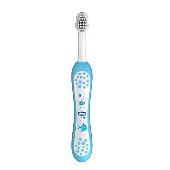 CHICCO SPAZZOLINO PRIMI DENTI DA LATTE AZZURRO 6-36 MESI - Farmacianuova.eu