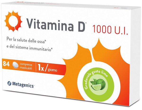 VITAMINA D 1000 UI 84 COMPRESSE MASTICABILI - Farmacianuova.eu