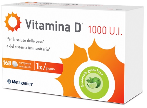 VITAMINA D 1000 UI 168 COMPRESSE MASTICABILI - Farmacianuova.eu