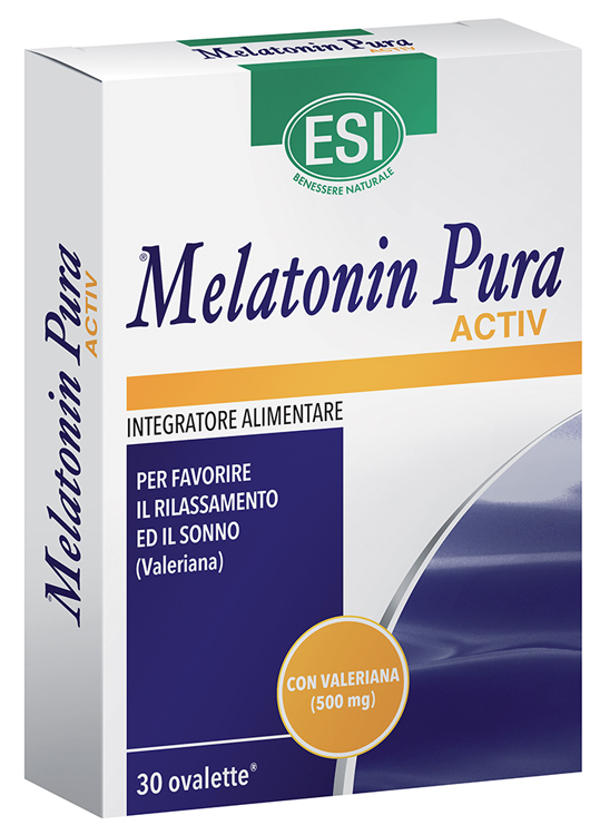 ESI MELATONIN PURA ACTIV 30 OVALETTE - Farmacianuova.eu