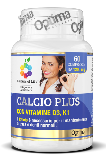 COLOURS OF LIFE CALCIO PLUS 60 COMPRESSE 1200 MG - Farmacianuova.eu