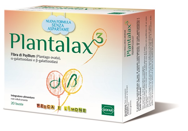 PLANTALAX 3 PESCA E LIMONE 20 BUSTINE - Farmacianuova.eu
