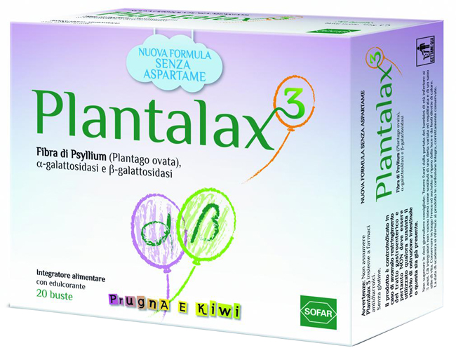 PLANTALAX 3 PRUGNA KIWI 20 BUSTINE - Farmacianuova.eu