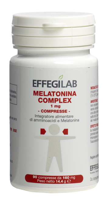 MELATONINA COMPLEX 1MG 90 COMPRESSE - Farmacianuova.eu