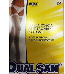 DUALSAN CALZA ANTITROMBO SENZA TASSELLO  2 - Farmacianuova.eu