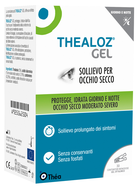 THEALOZ GEL OFTALMICO 30 CONTENITORI MONODOSE 0,4 G - Farmacianuova.eu