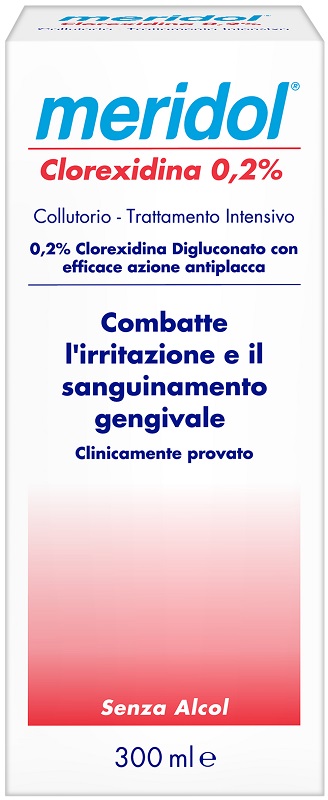 MERIDOL CLOREXIDINA 0,2% COLLUTORIO 300 ML - Farmacianuova.eu