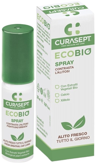 CURASEPT PHARMADENT ECOBIO SPRAY 20 ML - Farmacianuova.eu