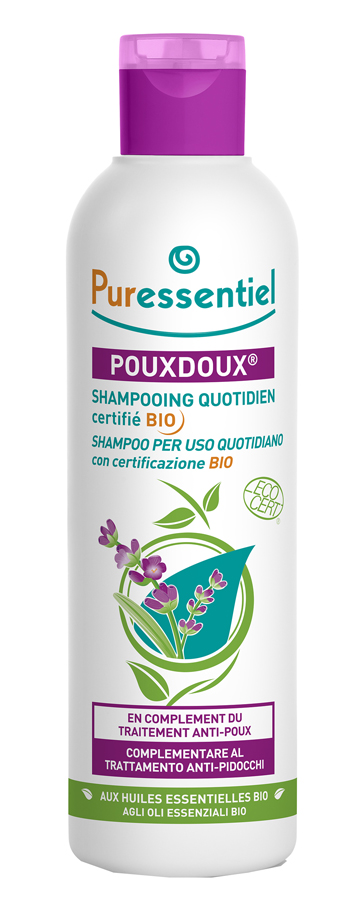 PURESSENTIEL SHAMPOO POUXDOUX ANTI-PIDOCCHI 200 ML - Farmacianuova.eu
