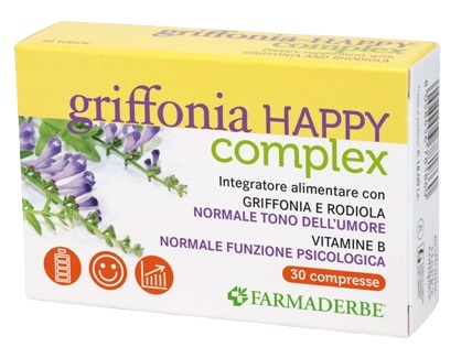 GRIFFONIA HAPPY COMPLEX 30 COMPRESSE - Farmacianuova.eu