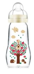 MAM BIBERON VETRO FEELGOOD 260 ML - Farmacianuova.eu