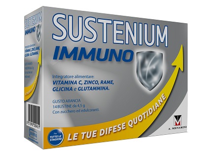 SUSTENIUM IMMUNO ENERGY 14 BUSTINE DA 4,5 G - Farmacianuova.eu
