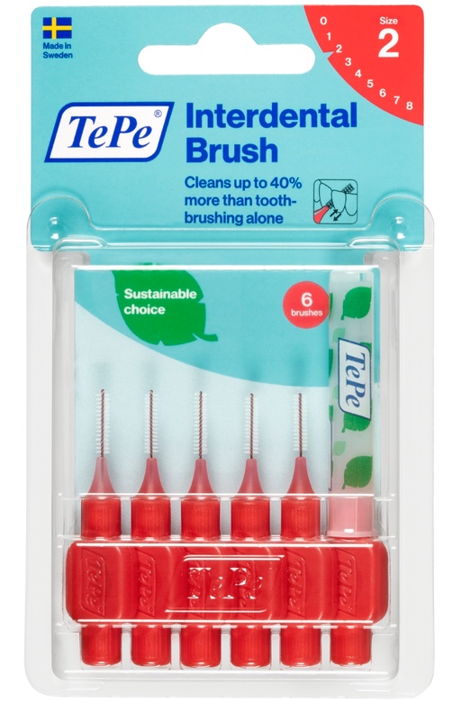 TEPE SCOVOLINO ROSSO 0,5MM 6 PEZZI - Farmacianuova.eu