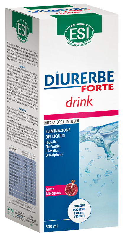ESI DIURERBE FORTE DRINK MELOGRANO 500 ML - Farmacianuova.eu