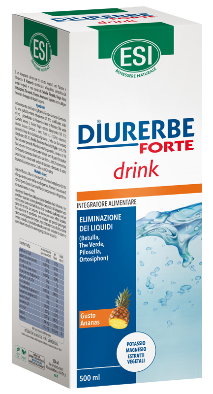 ESI DIURERBE FORTE DRINK ANANAS 500 ML - Farmacianuova.eu