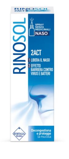 SPRAY NASALE RINOSOL 2ACT 15 ML - Farmacianuova.eu