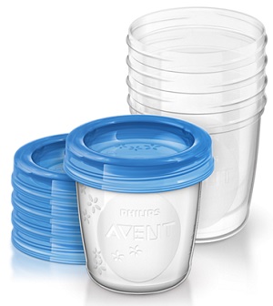 AVENT VASETTI VIA COPERCHIO 180 ML 5 PEZZI - Farmacianuova.eu