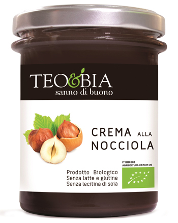 TEO&BIA-CREMA ALLA NOCCIOLA BIO SENZA LATTE 212 G - Farmacianuova.eu