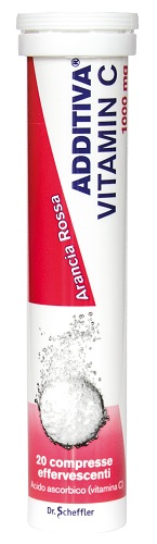 ADDITIVA VITAMINA C ARANCIA ROSSA 1G 20 COMPRESSE - Farmacianuova.eu
