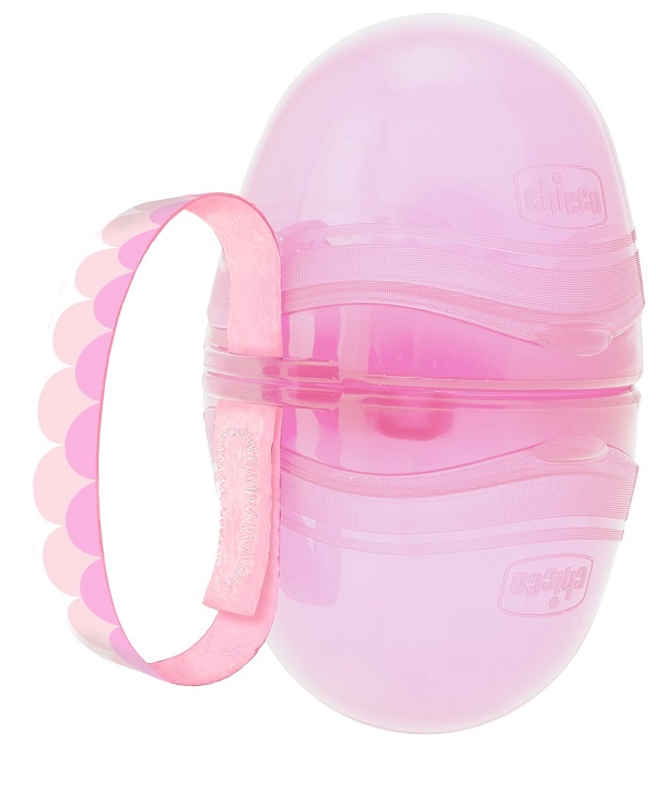 CHICCO PORTASUCCHIETTO DOPPIO ROSA 1 PEZZO - Farmacianuova.eu