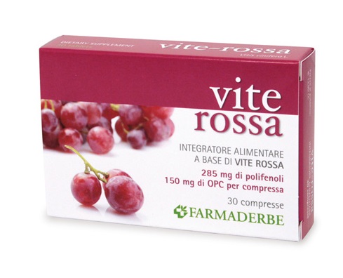 VITE ROSSA 30 COMPRESSE - Farmacianuova.eu