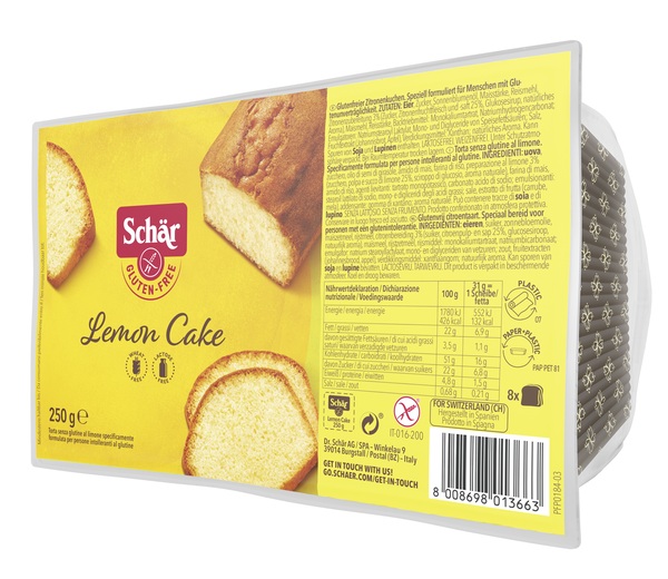SCHAR LEMON CAKE 250 G - Farmacianuova.eu