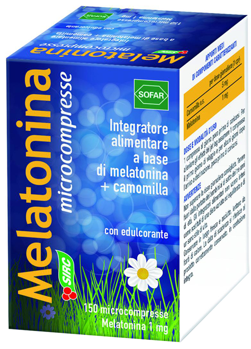 MELATONINA 150 MICROCOMPRESSE - Farmacianuova.eu